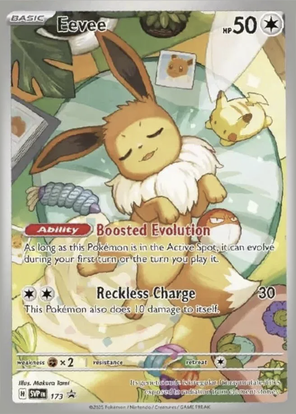 Eevee Pokémon TCG card collectible